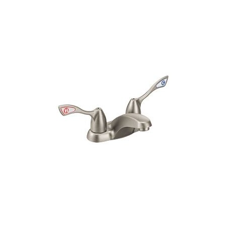 Moen Two-Handle Lavatory Faucet Classic Brushed Nickel 8800CBN